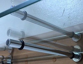 Тумба ТВА 3ящ., 2дв. дл.2076 (туя)+2полки стек.YHB