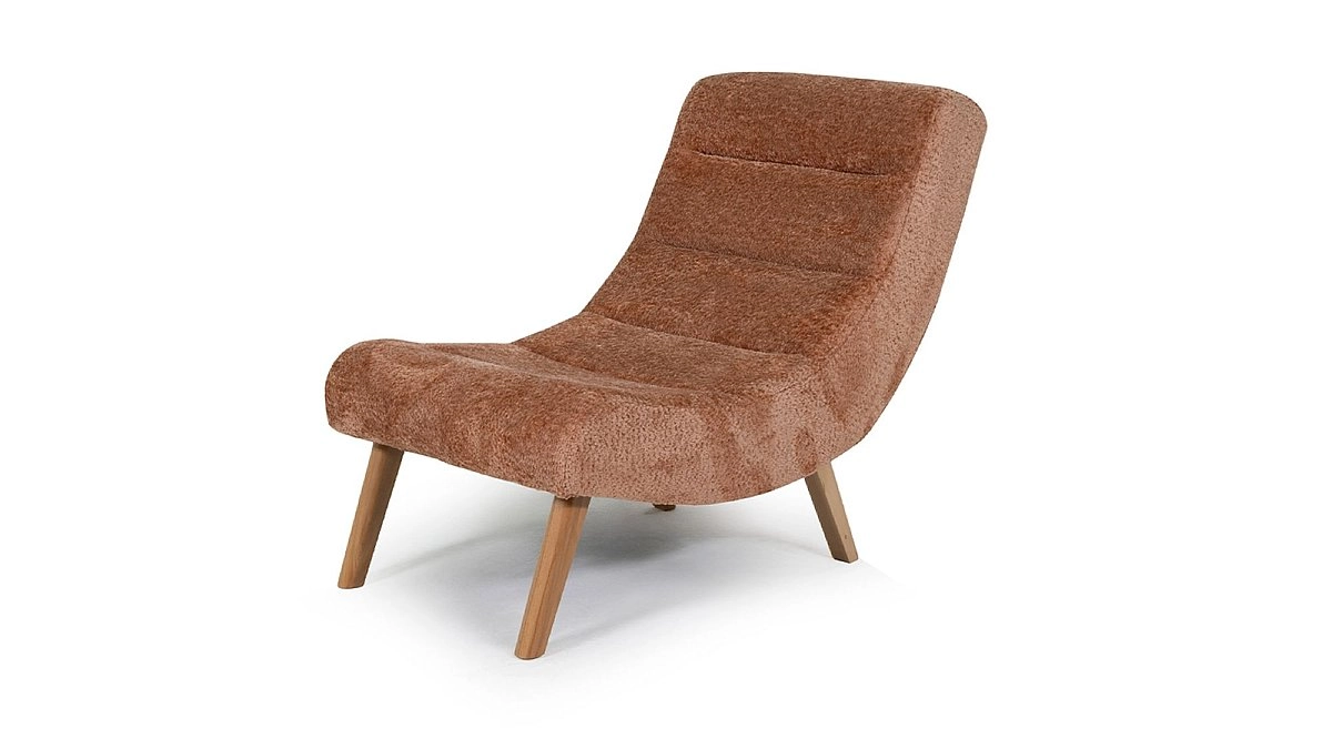 Кресло + пуф Сабья Альпина Clay