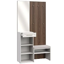 Комплект для прихожей Montreal белый Basic