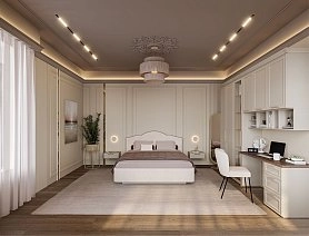 Шкаф-витрина одностворчатый Montreal беж