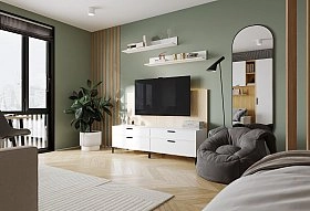 Зеркало навесное Chelsea,Next,Rimini,Soho графит