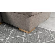 Диван Монако Равена Java угловой с оттоманкой