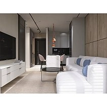 Паспарту для тумбы Soho белая