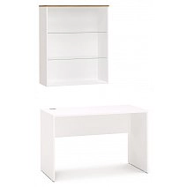 Стол письменный дл.1200+секция HE2 (матов.)