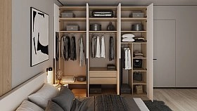 Комод встроенный Некст