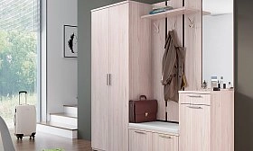 Шкаф двухстворчатый Flash светлый,Rimini Flash