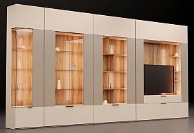 Секция для книг Soho беж