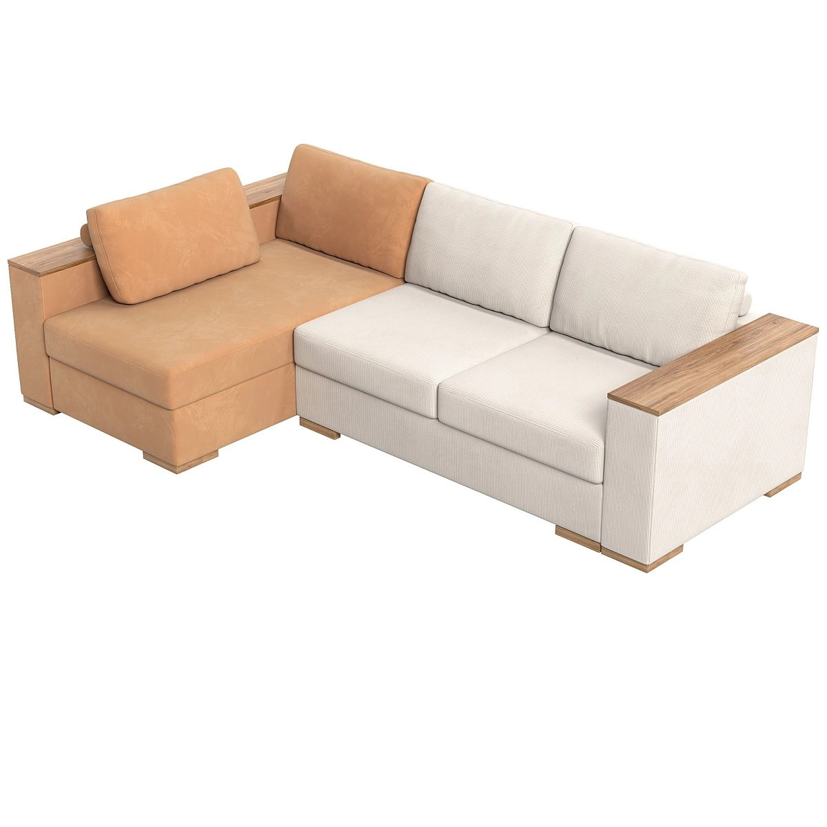 Диван Монако Оптимум левый