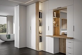 Шкаф двухстворчатый Soho белая