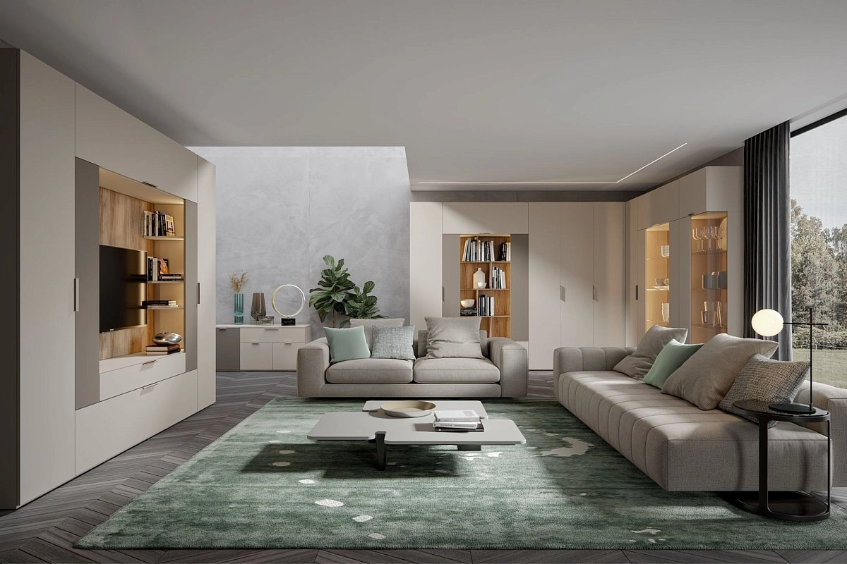 Секция для телевизора Soho беж
