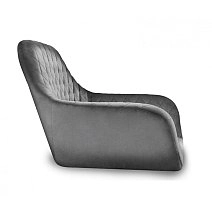 Стул полубарный Sheffilton SHT-ST38/S148-1 угольно-серый/черный