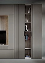 Стеллаж прямой Soho графит