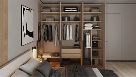 Шкаф двухстворчатый Next