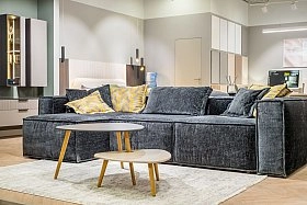 Диван Brioche Memori компактный угловой пр\лев Premier без подушек