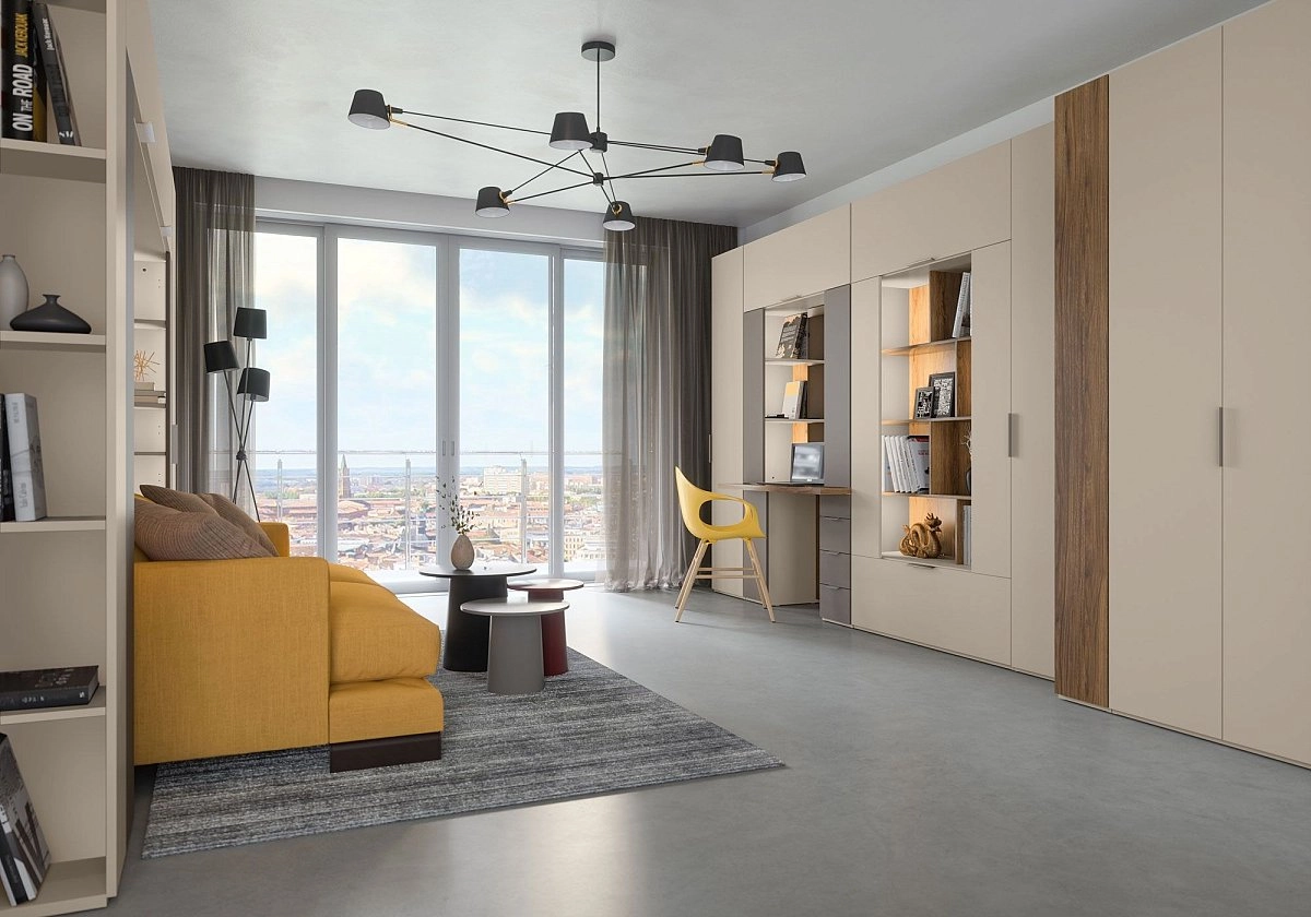 Шкаф двухстворчатый Soho беж