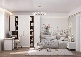 Элемент карниза Монреаль белый для внешнего угла