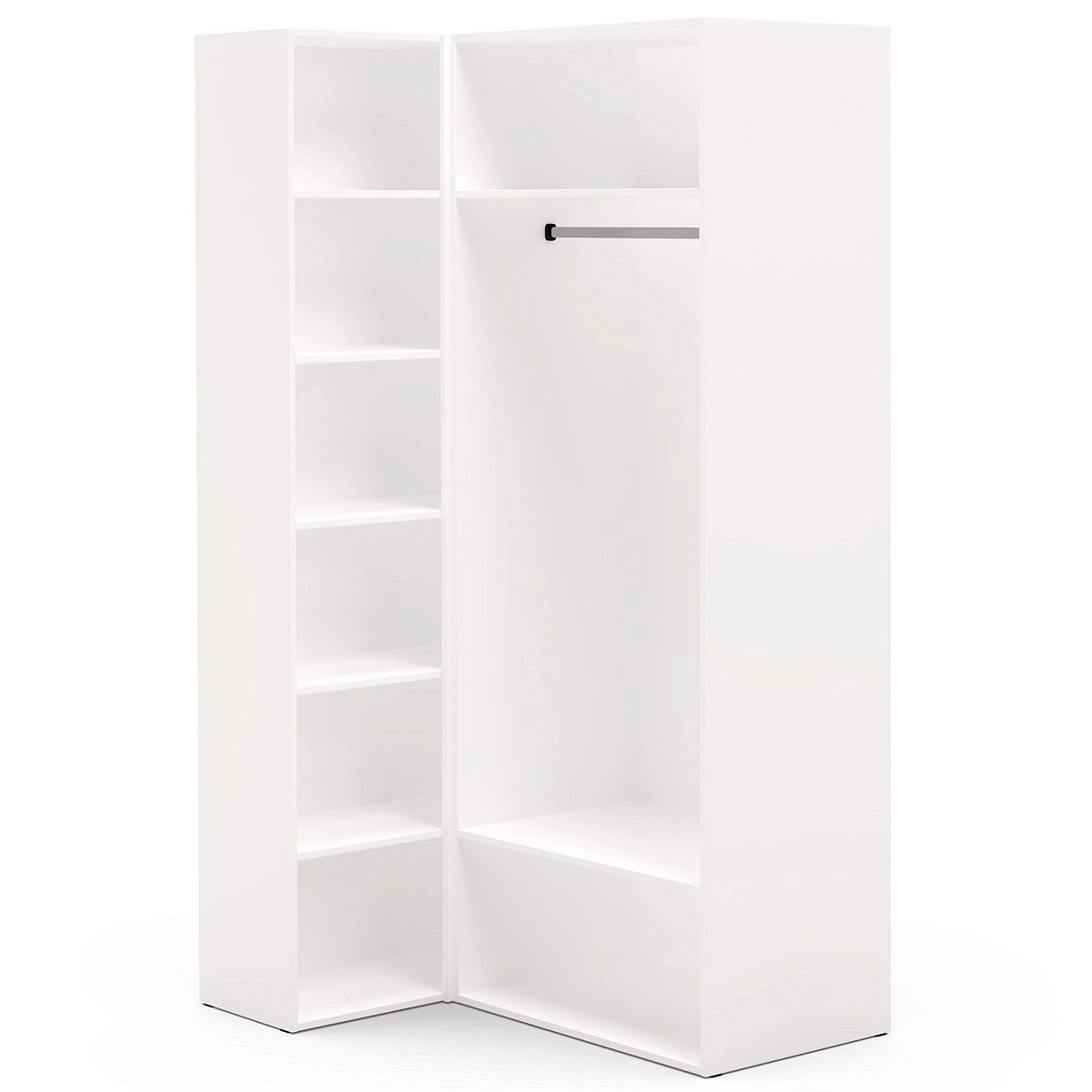 Шкаф угловой Chelsea белая