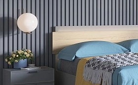 Кровать 1сп. (900мм)+светильник J95