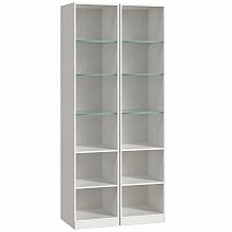 Шкаф-витрина двухстворчатый Camilla