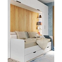 Кровать-диван (900мм)+ящик G3A+подушки