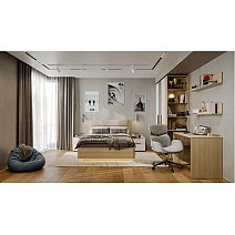 Шкаф одностворчатый Next crystal с зеркалом