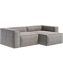 Диван Brioche компактный угловой пр\лев Basic без подушек