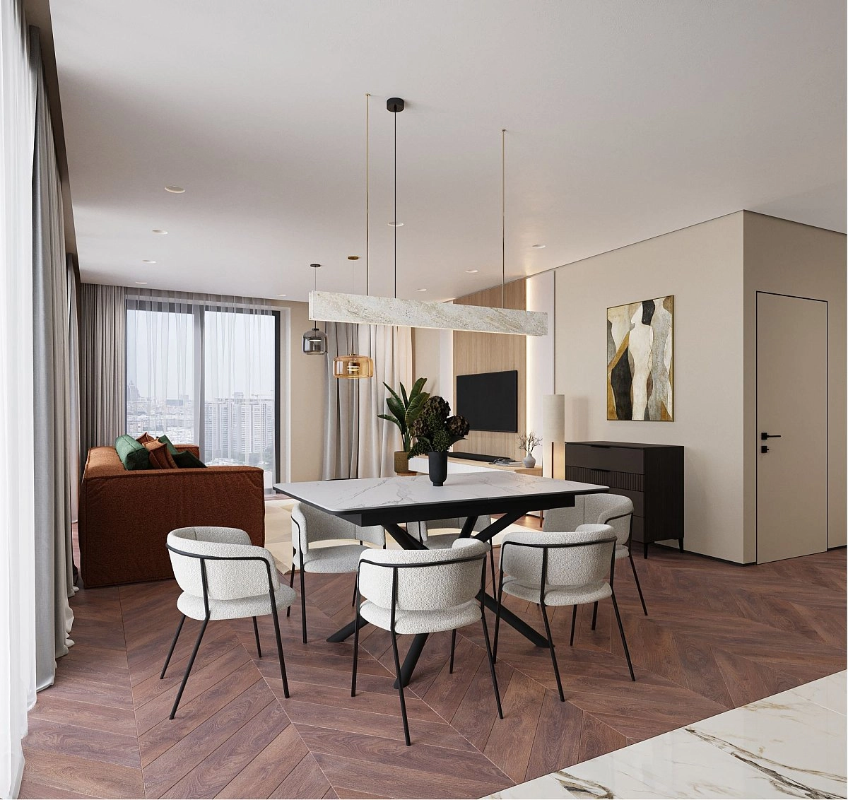 Комод Soho графит