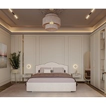 Кровать двуспальная 160х200 Amelie с подъемным механизмом