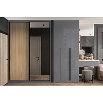 Шкаф Edison распашной напольный