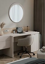 Зеркало навесное Soho беж