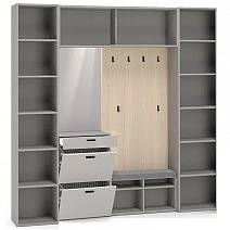 Комплект для прихожей Chelsea серая №25