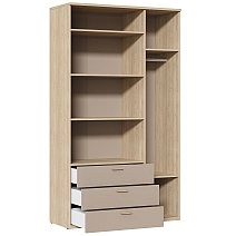 Шкаф трехстворчатый Алтея тауп