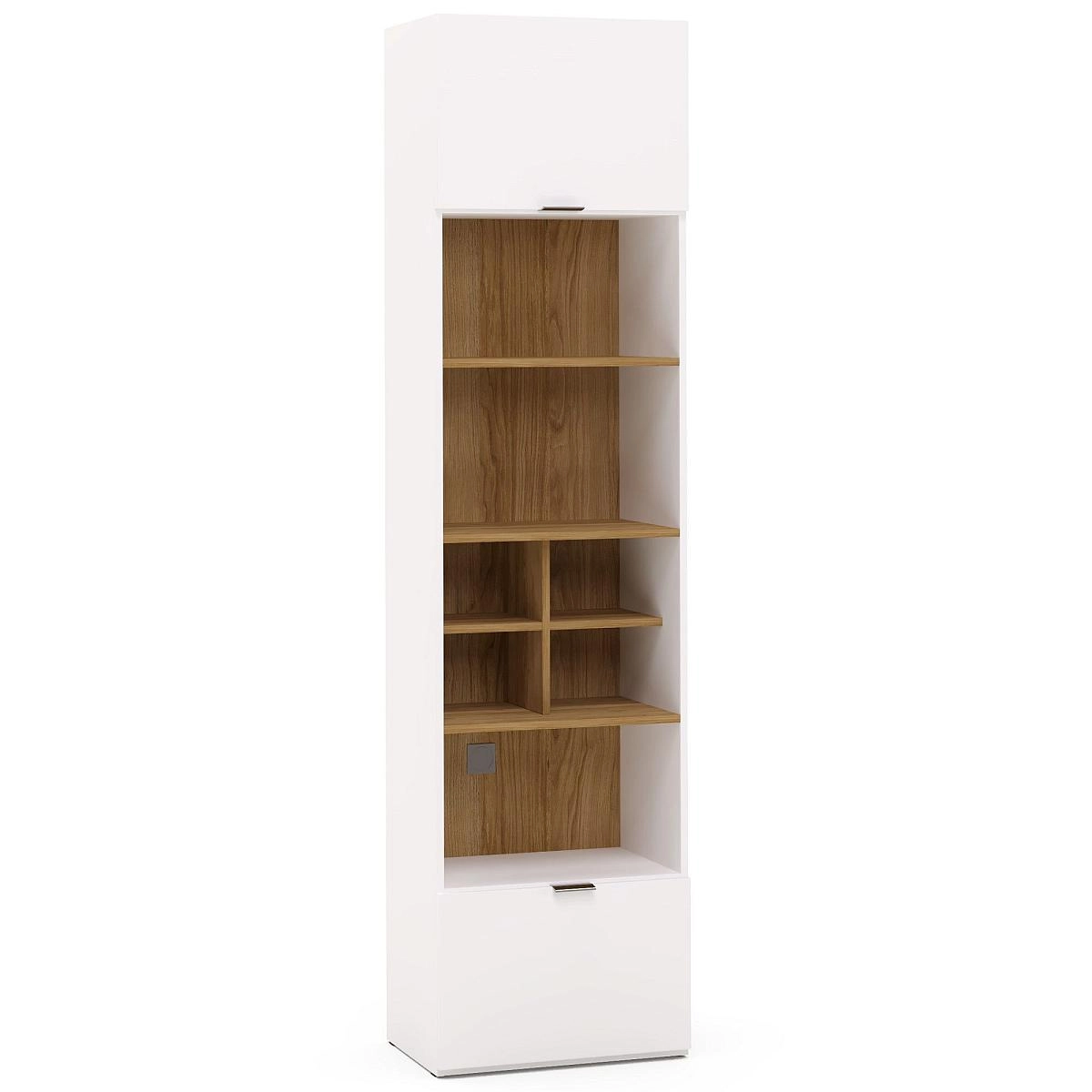 Стеллаж прямой Сохо белая