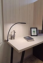 Светильник для кровати черный