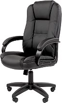 Кресло VT_Chairman 600LT чер.пласт экопремиум черный