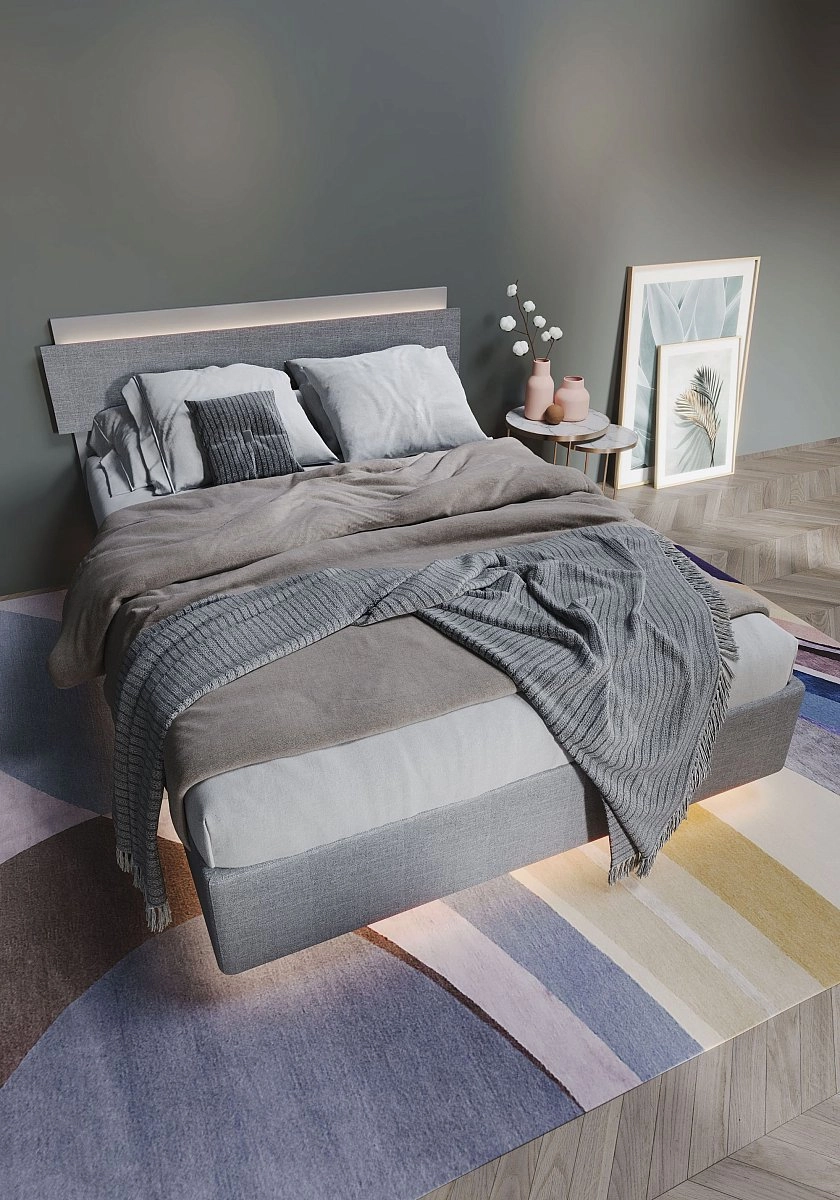 Светильник для основания кровати ш.160 с "парящим" эффектом