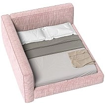 Кровать двуспальная Brioche Premier угловая левая с подъемным механизмом 160х200