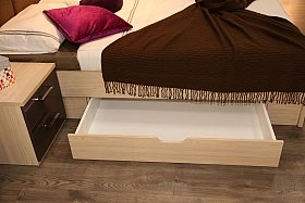 Ящик подкроватный Flash светлый для односпальной, двуспальной кровати