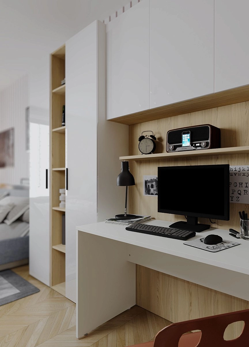 Стол письменный Chelsea,Montreal,Rimini,Soho белая 60х120