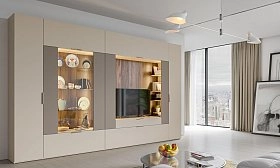 Секция для телевизора Soho беж