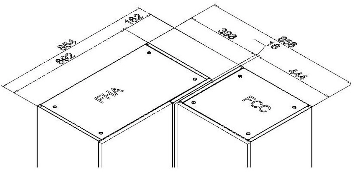 Шкаф угловой Rimini белая