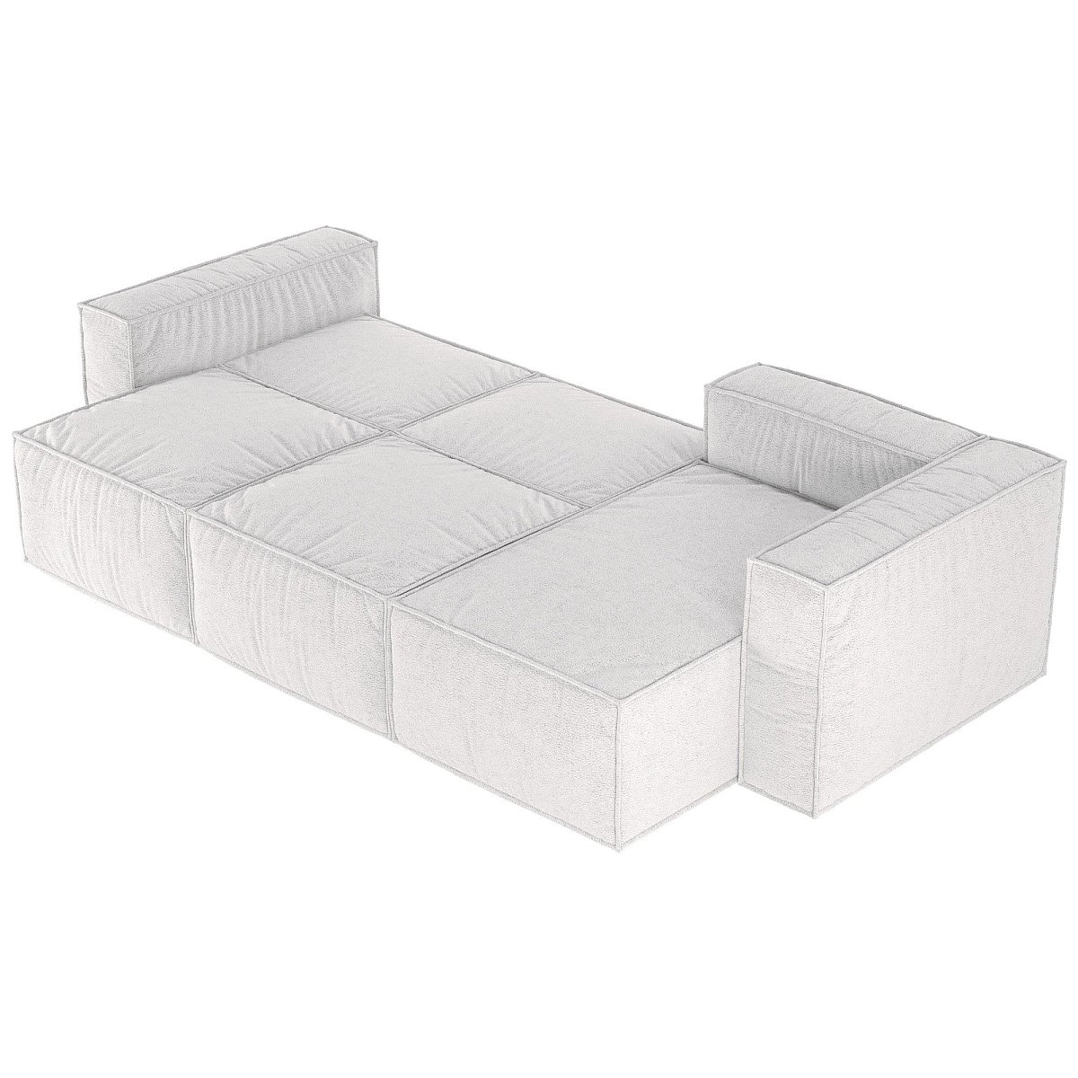 Диван Brioche FIRST угловой пр\лев с широкими подлокотниками