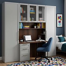 Шкаф-стеллаж Montreal серый