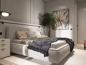 Кровать двуспальная Brioche Premier+ прямая с подъемным механизмом 180x200