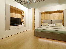 Секция для кровати Soho беж 160