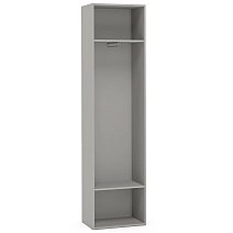 Шкаф двухстворчатый Chelsea серая