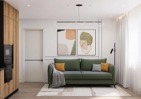 Диван Саджио Соул 618 прямой двухсекционный