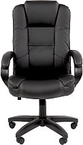 Кресло VT_Chairman 600LT чер.пласт экопремиум черный