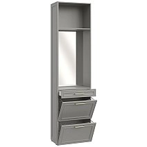 Модуль для прихожей Montreal серый со светильником