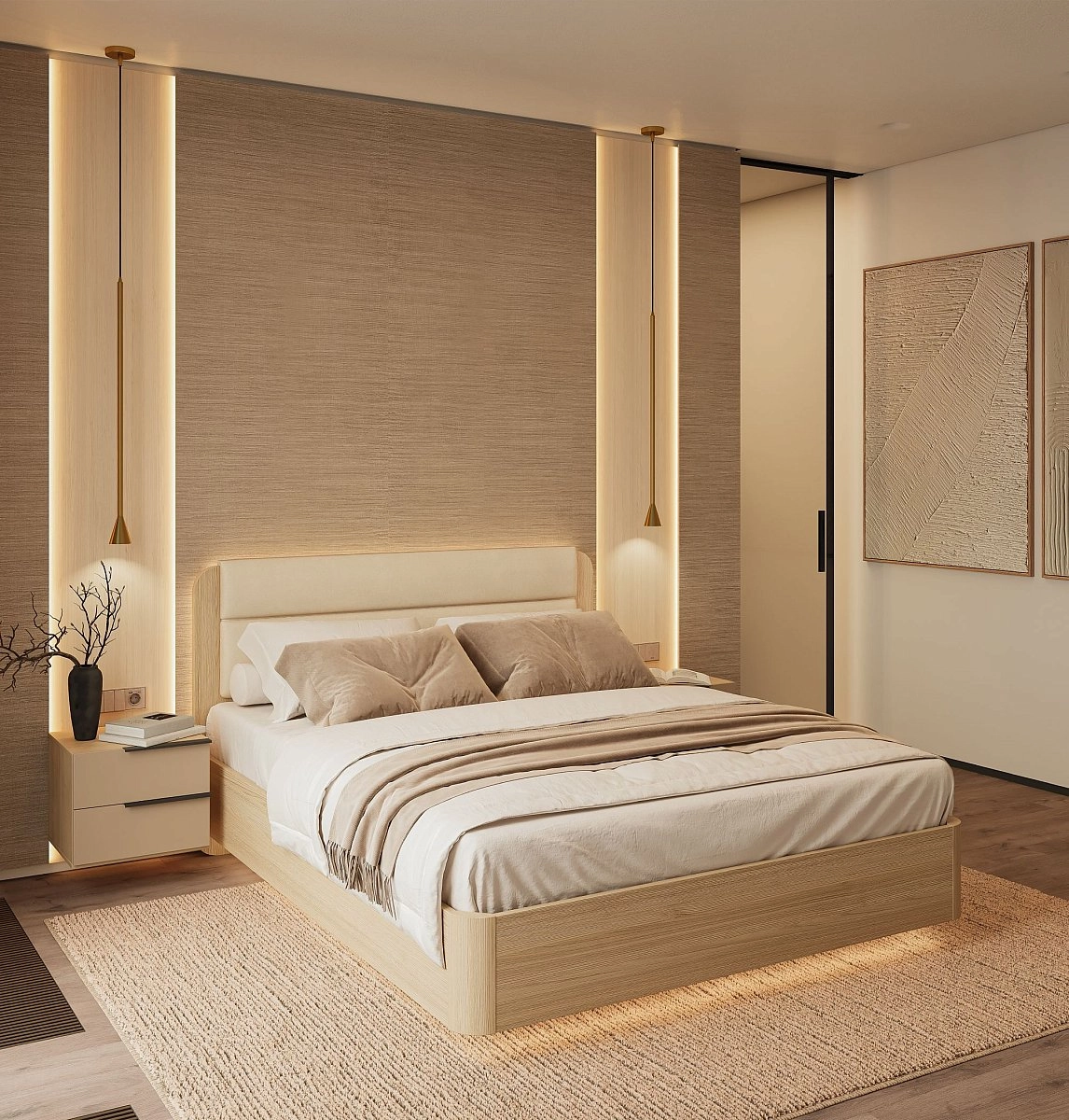 Кровать двуспальная 160х200 Next,Nicole